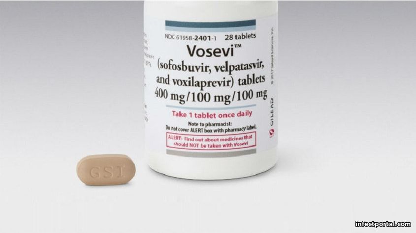 Лечения рецидивов хронического гепатита С - Vosevi
